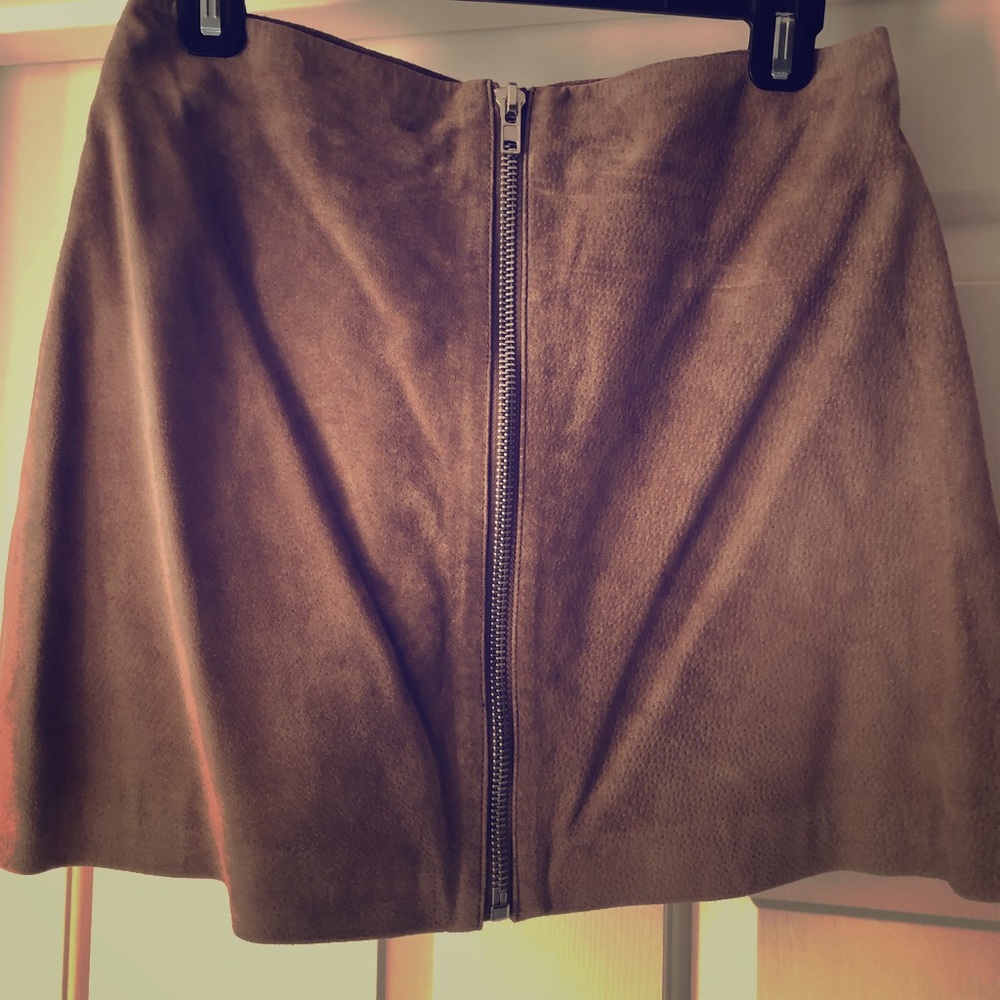 NWT. Six Crisp Days Leather mini skirt.